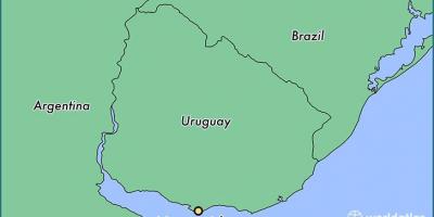 Карта Монтевідео, Уругвай